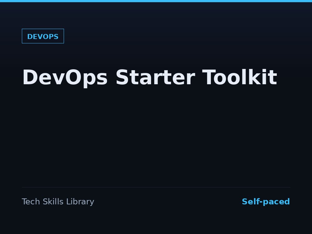 DevOps Starter Toolkit