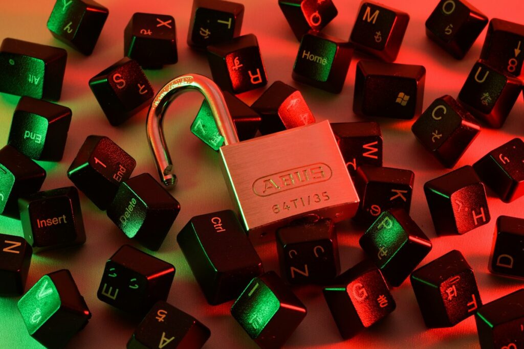 Engineer working on secure infrastructure